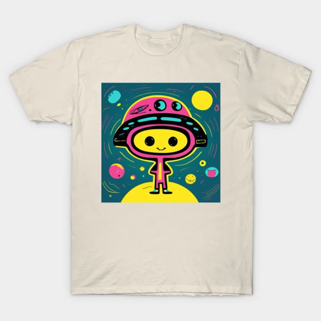 Space Babies T-Shirt by jeanmbart